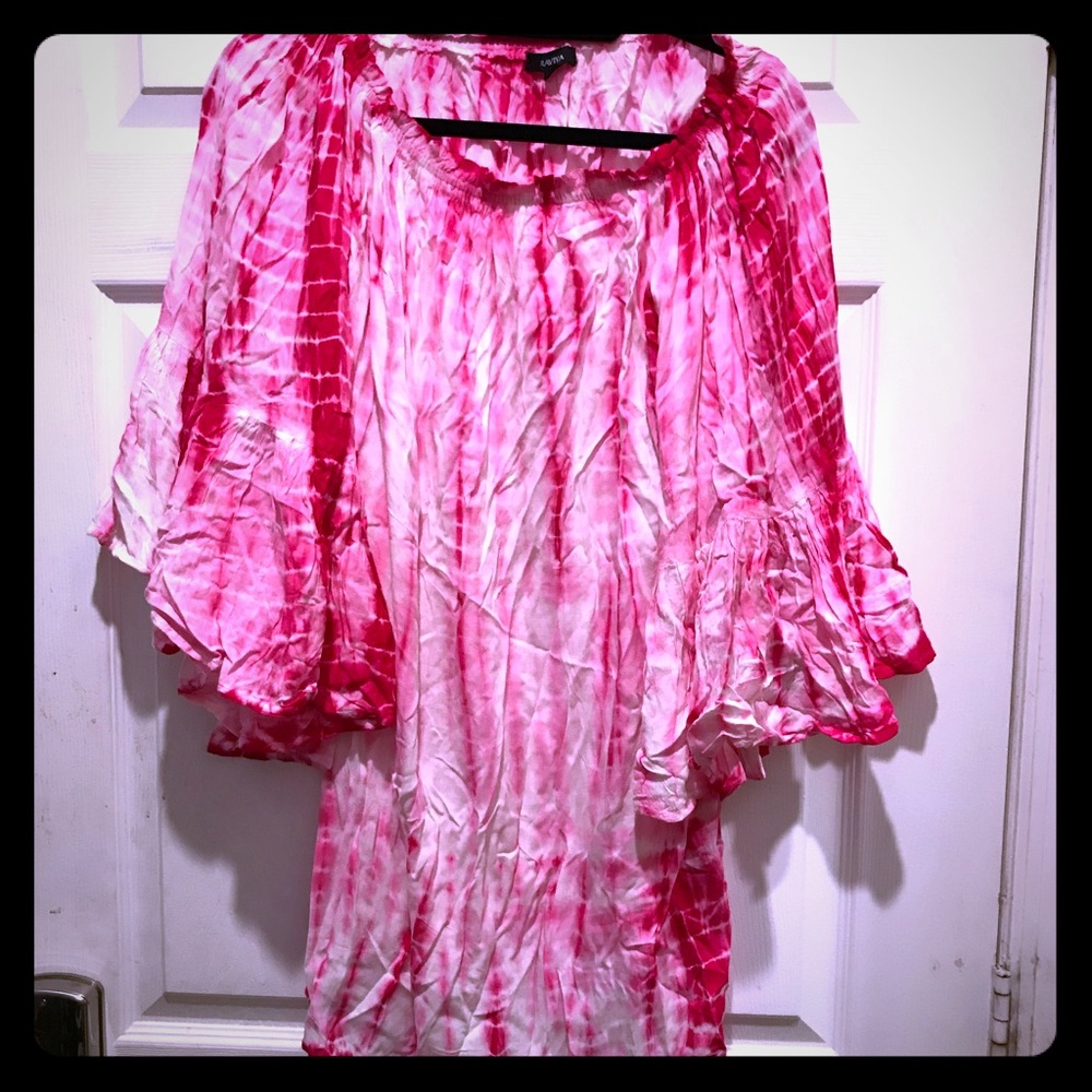 Tye Dye Flowy Little Dress
